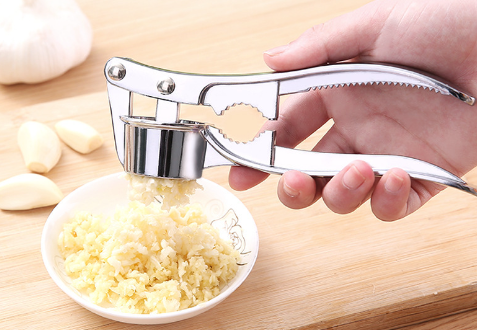 Stainless Steel Garlic Press Kitchen Tool