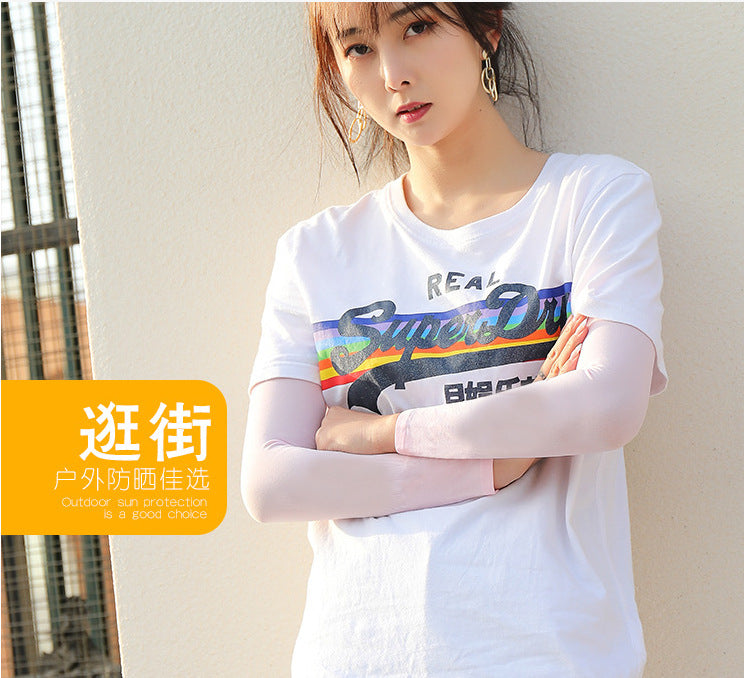 Custom Logo Summer Outdoor UV Protection Arm Sleeves